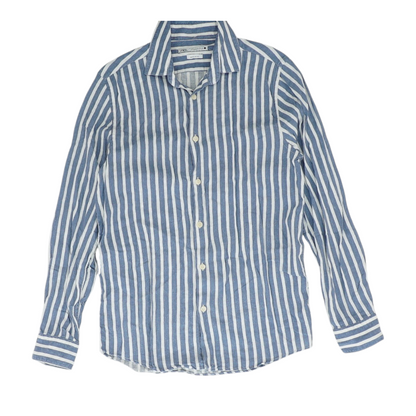 Blue Striped Button Down