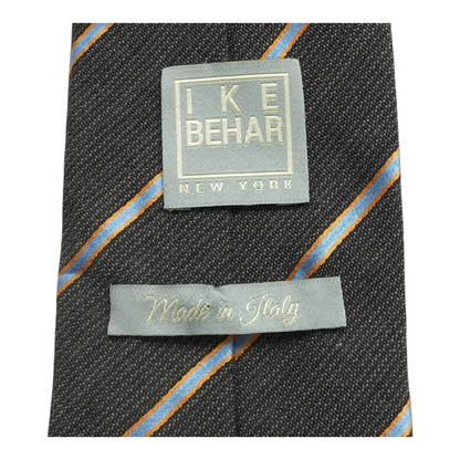 Gray Striped Neck Tie