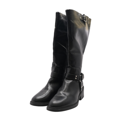 Black Knee-High Boots