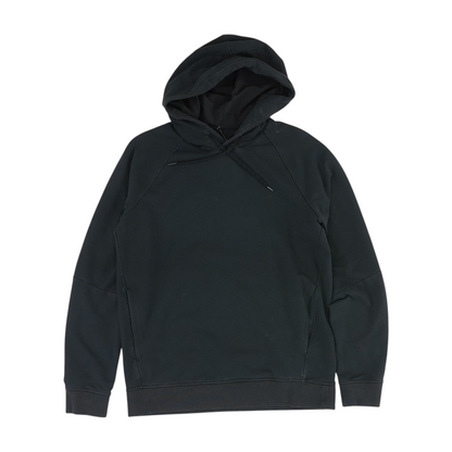 Black Solid Hoodie Pullover
