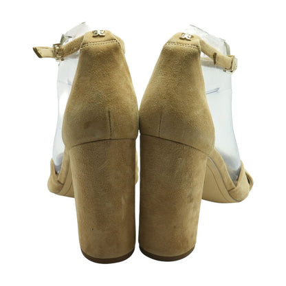 Tan Block Heels