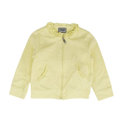 Yellow Solid Lightweight Jacket