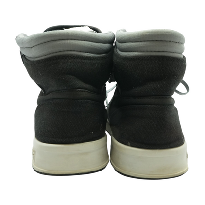 Black High-Top Athletic Shoes