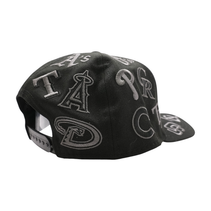 Black MLB Teams Ballcap Hat