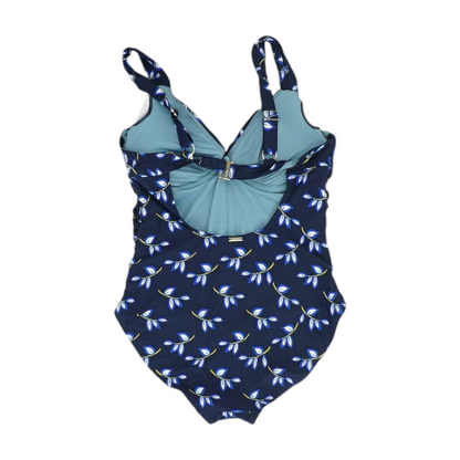Navy Floral One-Piece