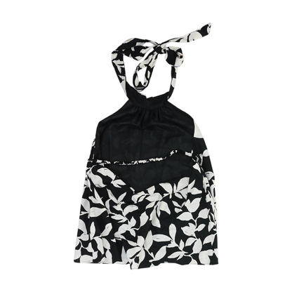 Black Floral Blouse