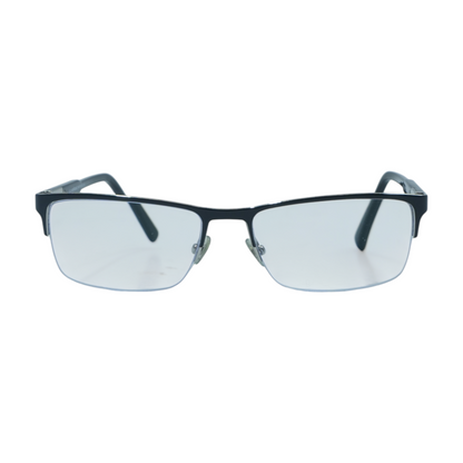 Black MB 636-3 Square Prescription Eyewear
