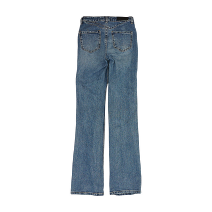 Blue Bootcut Jeans