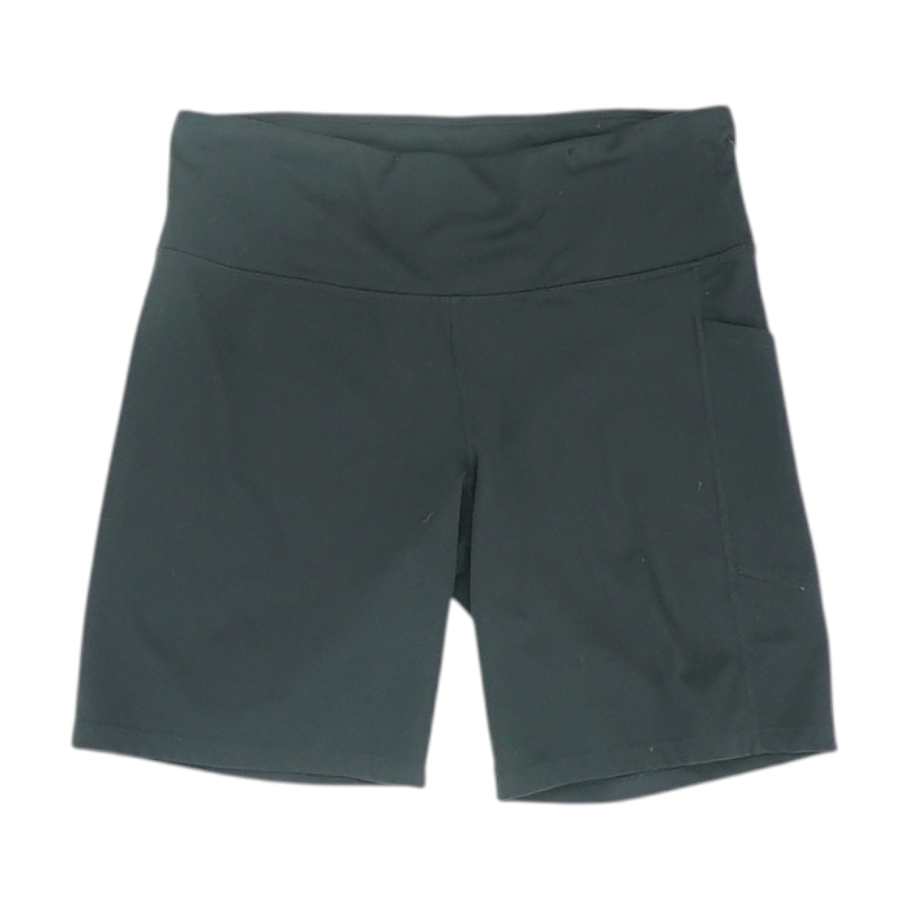 DKNY Black Solid Active Shorts – Image 1