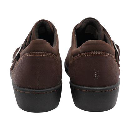 Brown Slip-On Flats