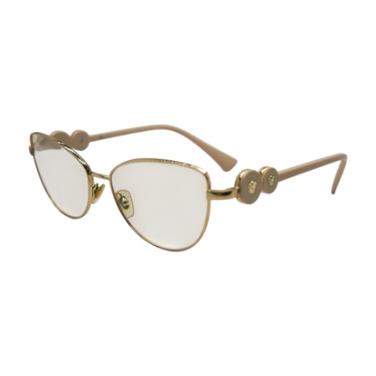Gold MOD. 1284 Square Prescription Eyewear