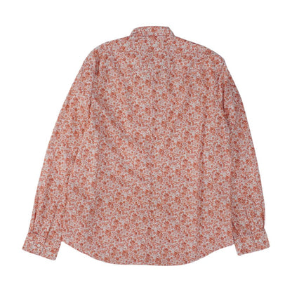 Peach Floral Button Down