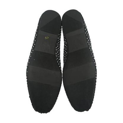 Black Slip-On Flats