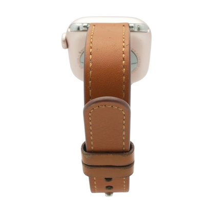 42mm Series 10 Rose Gold Smartwatch Brown Band S/M