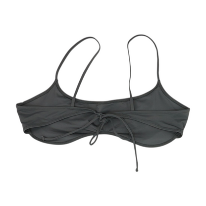 Gray Plus Swim Top