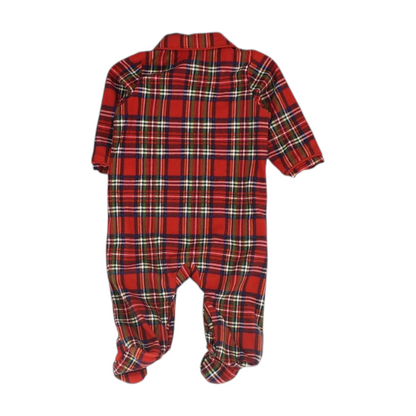 Red Plaid One-Piece