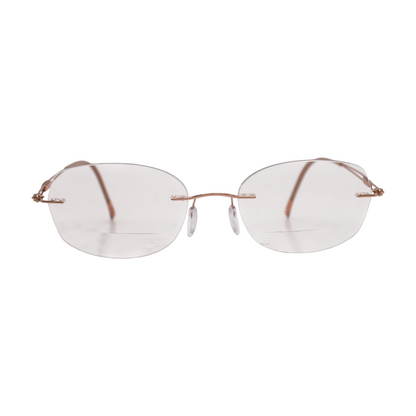 Rose Gold 5521 Oval Prescription Eyewear