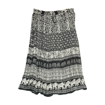 Black Floral Cover-Up