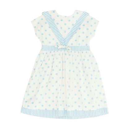 Blue Polka Dot Dress