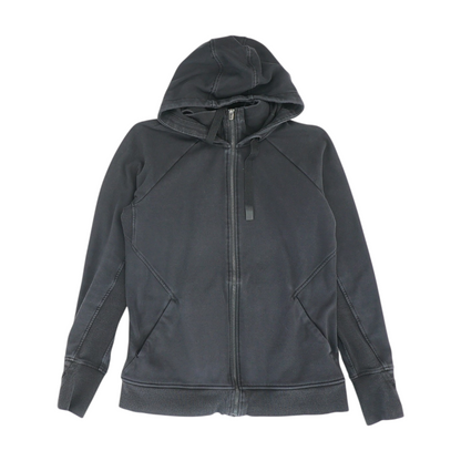 Black Solid Active Jacket