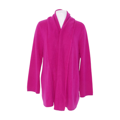 Magenta Cardigan Sweater