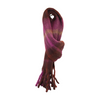Maroon Plaid 100% Polyester Scarf