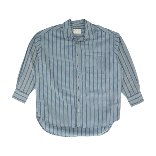 Blue Striped Button Down