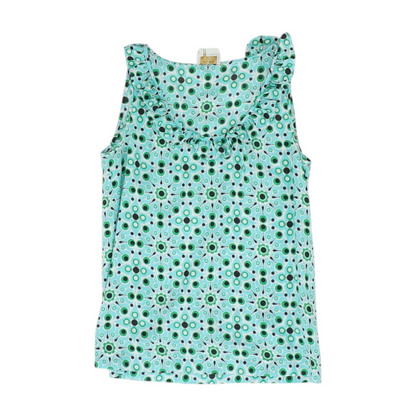 Blue Floral Blouse