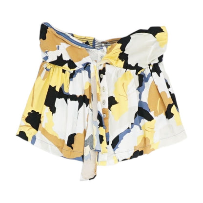 Multi Graphic Blouse