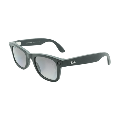 Black Meta Wayfarer Smart Glasses