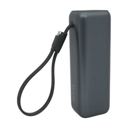 25K 165W Built-In Cable Power Bank