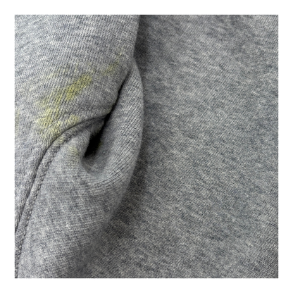 Gray Solid Sweatshirt Pullover