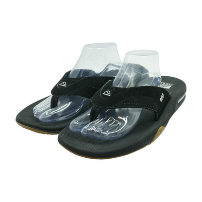 REEF Black Flip-Flop Sandals – Image 2
