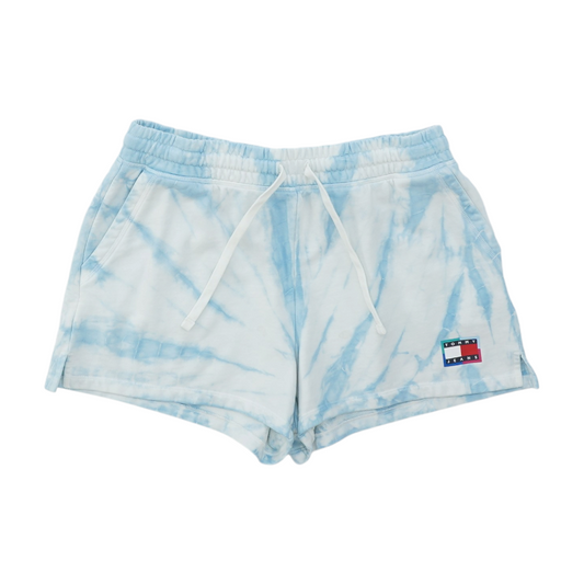 Blue Tie-Dye Active Shorts