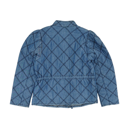Blue Solid Jacket
