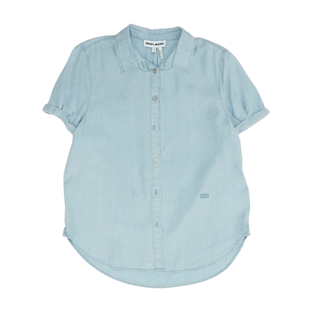 Blue Striped Button Down