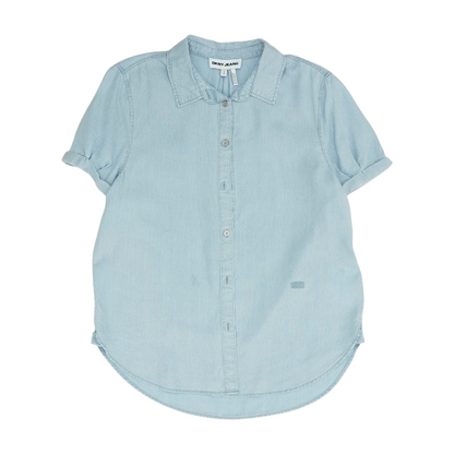 Blue Striped Button Down