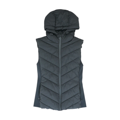 Black Solid Active Vest