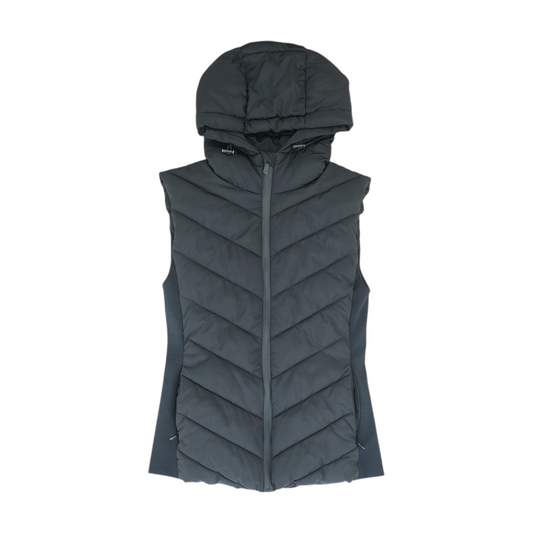 Black Solid Active Vest