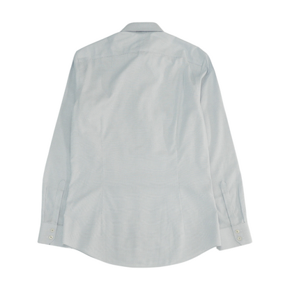 Blue Print Long Sleeve Button Down