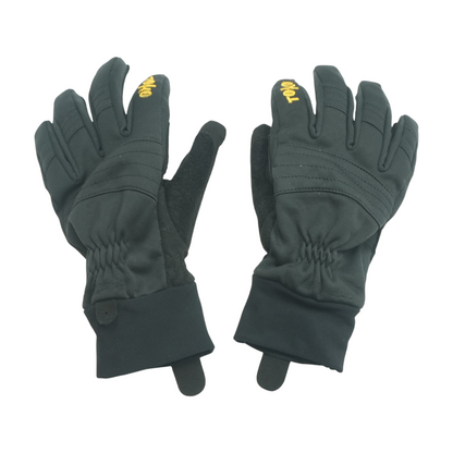 Black 100% Polyester Gloves