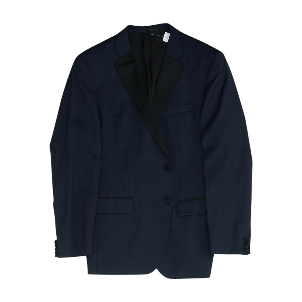 Navy Color Block Sport Coat