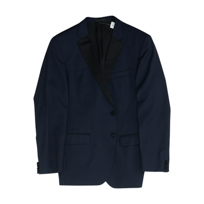 Navy Color Block Sport Coat
