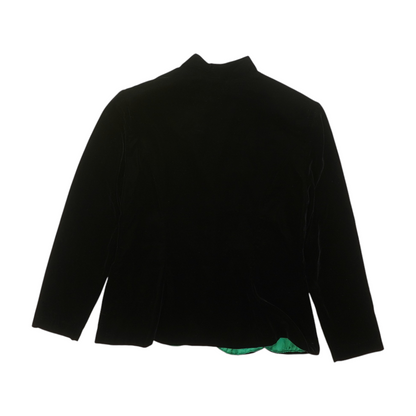 Vintage Black Solid Jacket