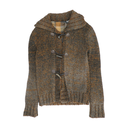 Vintage Brown Solid Jacket