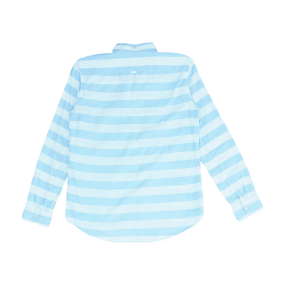 Blue Striped Button Down