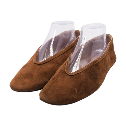 Brown Slip-On Flats