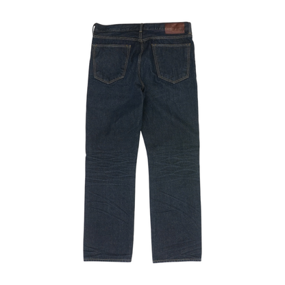 Navy Straight Jeans