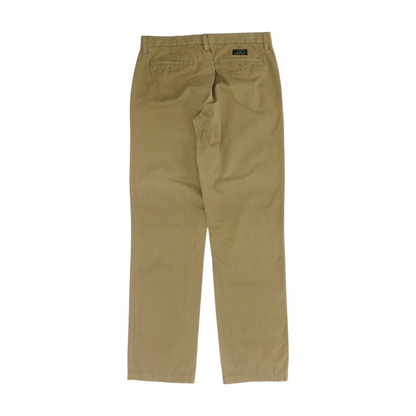 Khaki Straight Pants