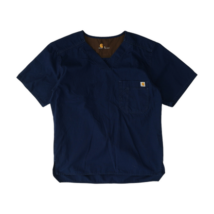 Navy Solid Scrub T-Shirt